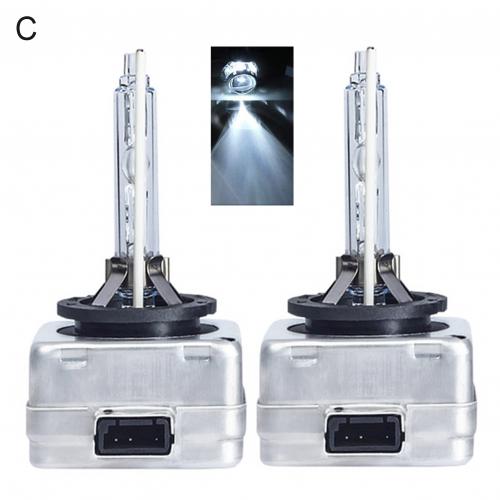 2Pcs xenon headlight bulb 12V DC 35W-HID 3800LM Special Car D3S Xenon Lamp Aviation Aluminum Light: C