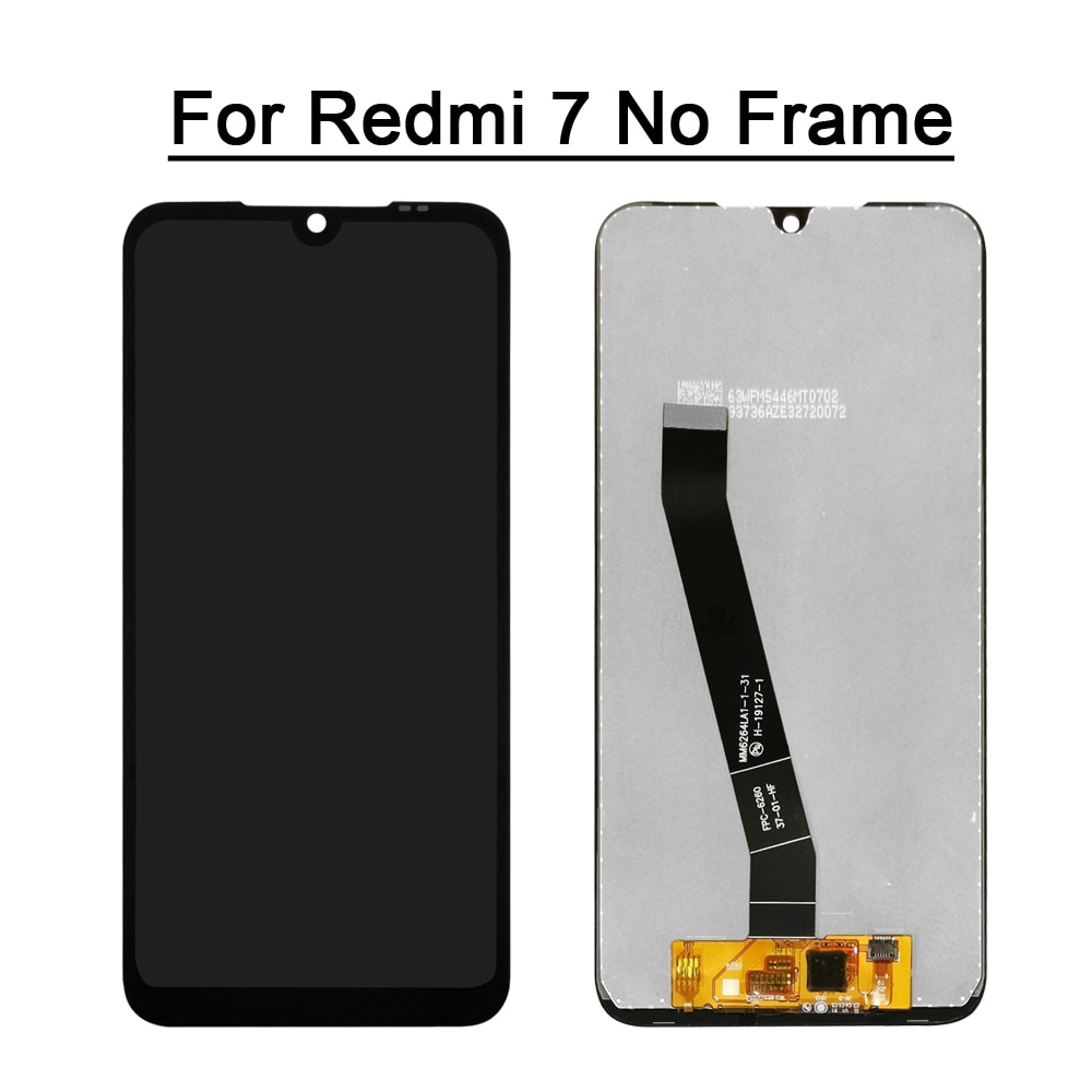 For Xiaomi Redmi 7 Redmi 7A Redmi 8 Redmi 8A LCD Display With Touch Screen Digitizer Sensor With Frame With Kits: Redmi 7 No Frame