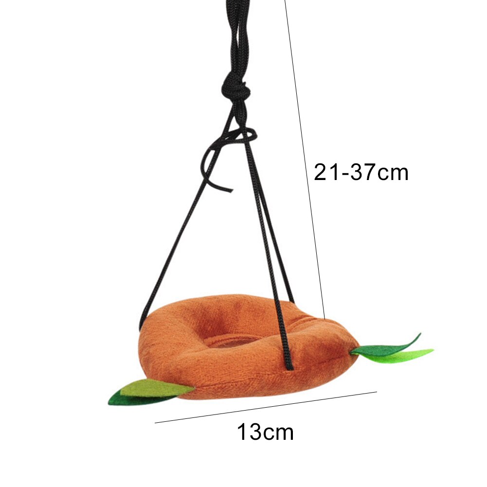 5Pcs/Set Rat Hamster Small Pet Hanging Swing Cool Hammock Pet Hamster Squirrel Warm Ropeway Hammock Hanging Swing Cage Bed Nest