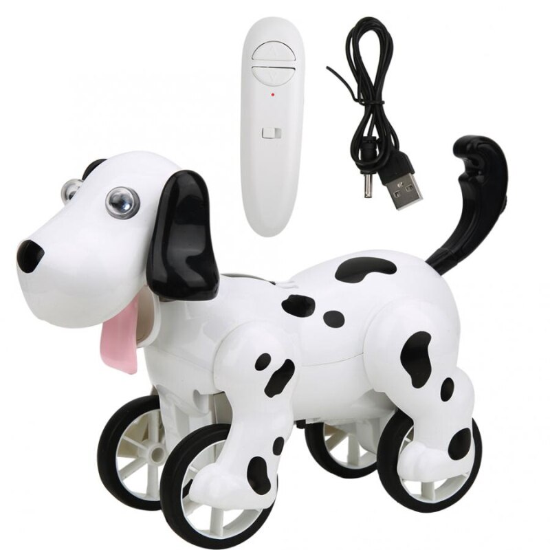 Barn lär leksak hög simulaiton hund fjärrkontroll rc robot hund leksak kan låta gå leker blinkande barn bästa leksak hund: Färgrik