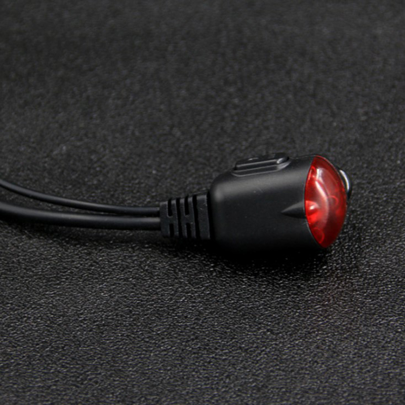 Mic Red Led 10x Acoustic Tube Earpiece Headset Mic PTT Red Led... – Grandado
