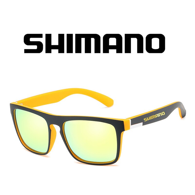SHIMANO – lunettes de soleil polarisées Anti-ultraviolet pour homme, pour pêche en plein air, alpinisme, UV400, pour l'équitation et la conduite,: 707