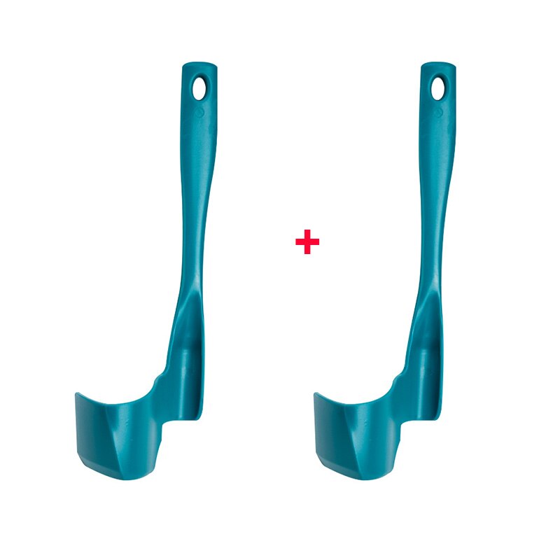 TM5/TM6/TM31 Thermomix Küche Rotierenden Spatel Entfernen Portioning Lebensmittel Rotierenden Schaber Verarbeiter Multi-funktion Dreh: 2Stck Blau-01