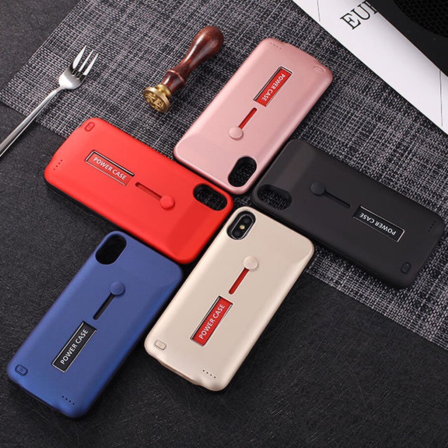 10000mAh Power Bank For iphone 6 6s 7 8 Plus Battery Charger Case For iphone X XS Max XR Battery Case Charger Case Backup