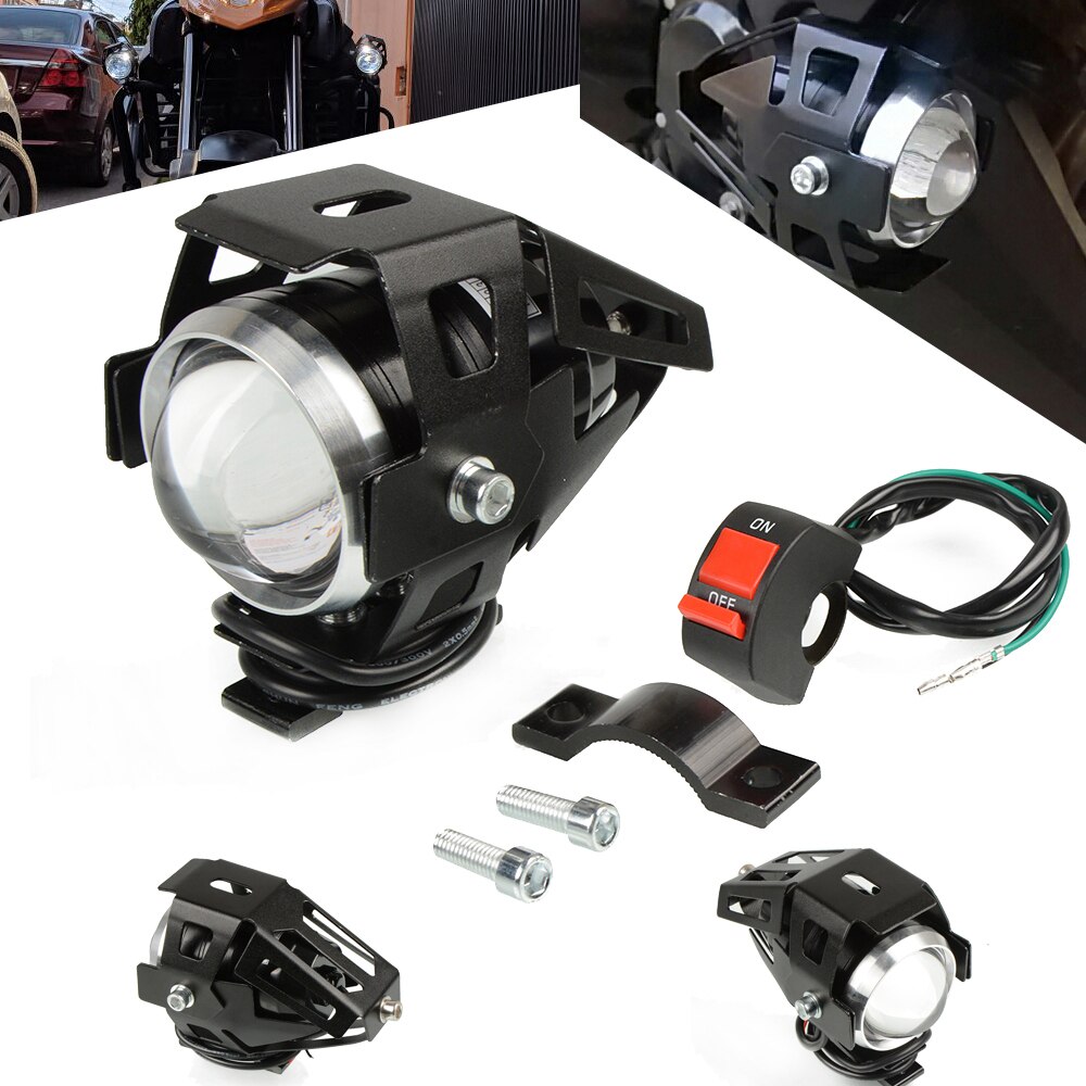 Voor Honda CBR 600 954 1000 RR F2 F3 F4 F4i CBR 650 Motorcycle LED Koplamp Motor Rijden Spotlight Fog spot Head Light Lamp