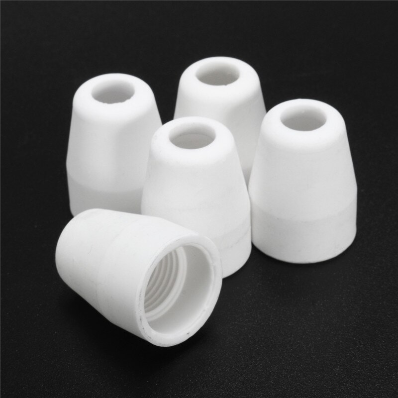 30 Pcs LG-40 PT-31 Plasma Cutter Cutting Torch Consumables Accessories Extended Nickel-plated Tips Nozzle Electrodes Shield Cup