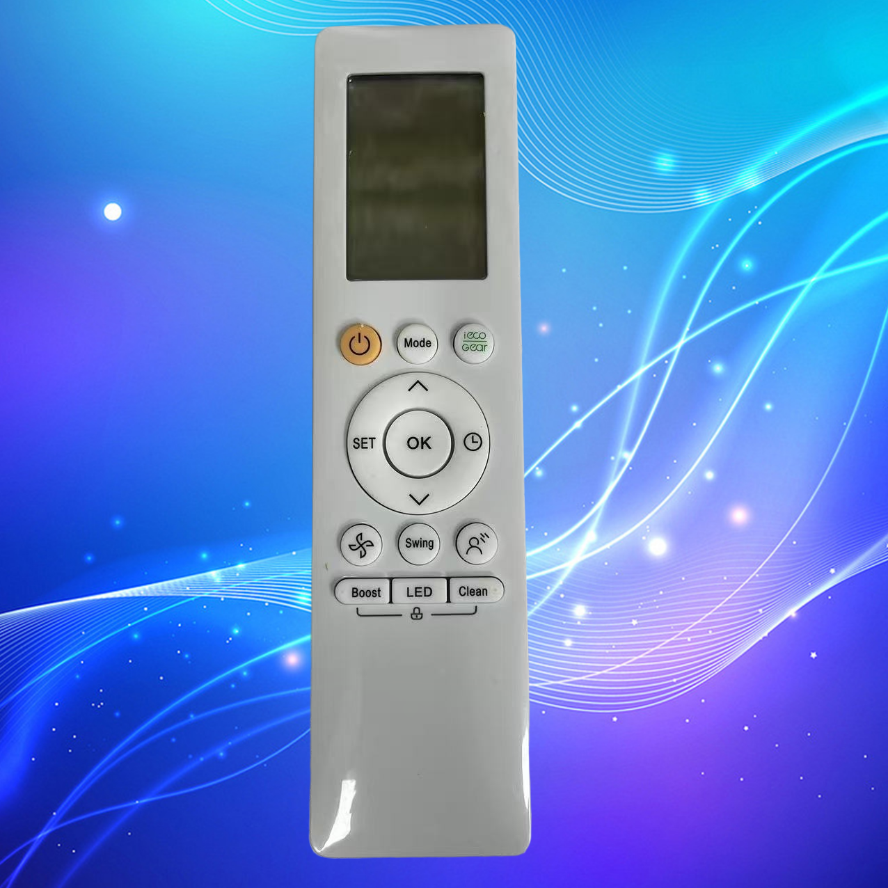 Nuovo RG10B(B)/BGEF per Midea AC A/C Telecomando RG10B(E2) RG10A/A1(B2S)/BGEF RG10L1(C2HS)/BGEF Telecomando per condizionatore d'aria: Beige