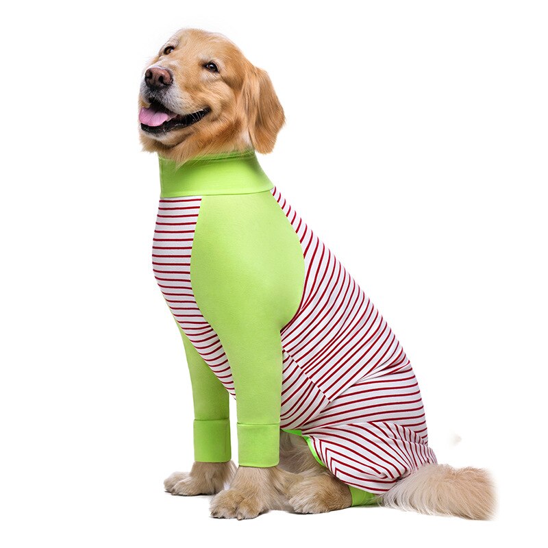 Big dog clothes A bottoming shirt that can be worn in all seasons, a four-legged suit suitable for big dogs. Stretch dog clothes