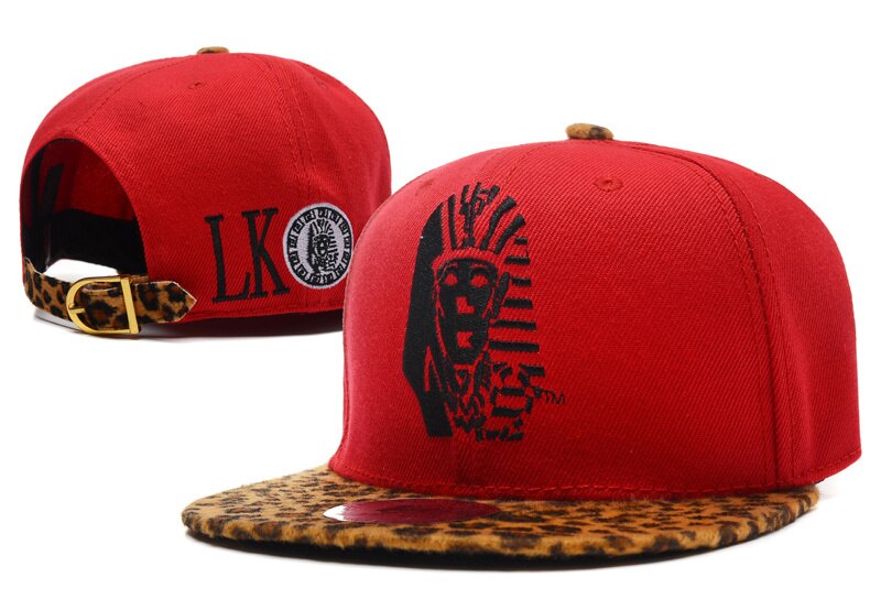 Ultimi Re snapback Caps 100% degli uomini del cotone Regolabile cappelli da baseball delle donne del cappello del sole di sport di modo di marca LK cap spedizione trasporto libero: Rosso