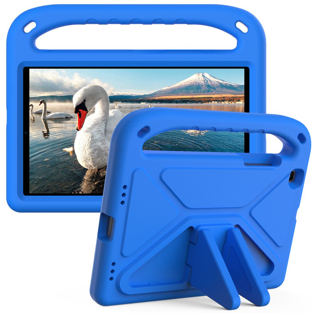 Für Samsung Galaxis Tab EINE 10,1 T515 T510 fallen freundlicher Tablette EVA schaum Stand Abdeckung für TabA 10,1 zoll SM-T510 SM-T515: Blau 2