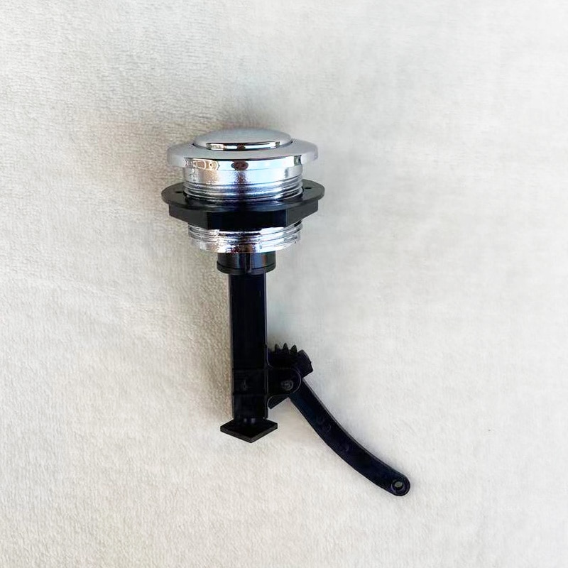 WDI B5069 Button Toilet Single Button Flush Toilet Seat Tank Valve WC Single Lever Bathroom Toilet Water Switch