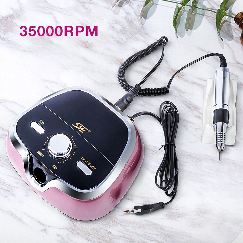 35000RPM Electric Nail Drill Machine M3 Electric Manicure Machine Set Accessory Pedicure Kit Ceramic Nail Drill Bit Nail Tools