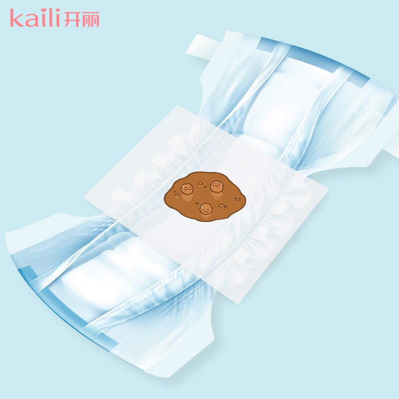 Kaili 100 bilder blöjfoder mjukt non-woven material isolerande blöjfilter urin omedelbar bytesdyna engångsbabyliner