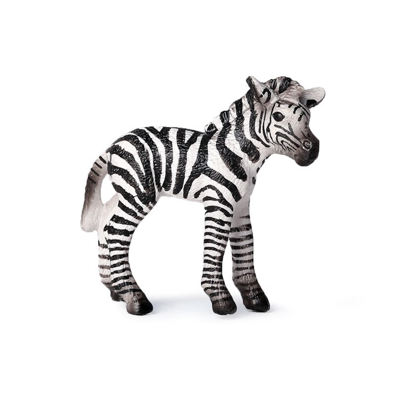 Classic Toy Figures Model Handmade Animal Zebra Accessories Boy's Furnishing Science Home Entertainment