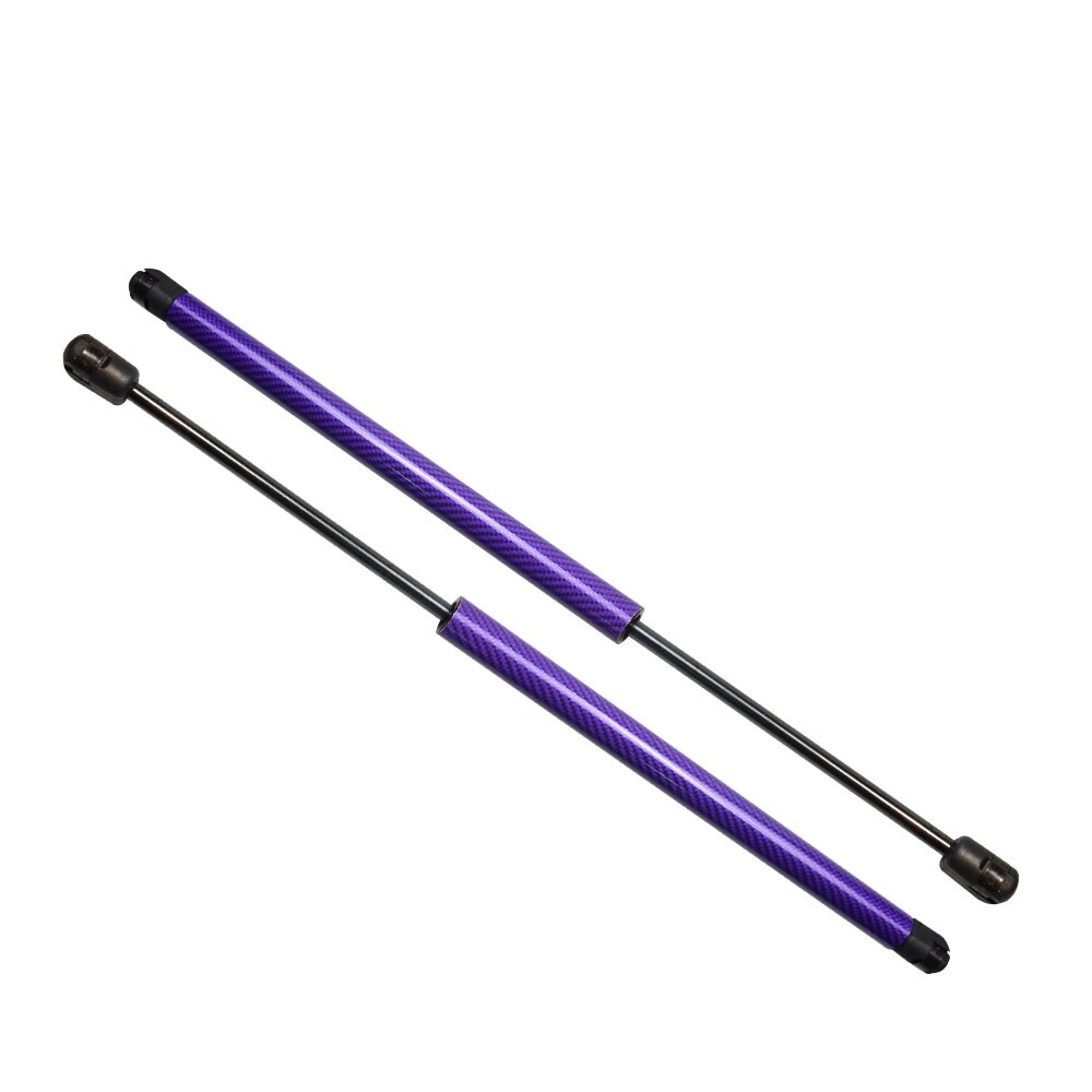2 uds Auto maletero Gas puntales amortiguador elevador soporta fibra de carbono para Citroen C5 MK1 Hatchback 2001-2004: Carbon Fiber purple