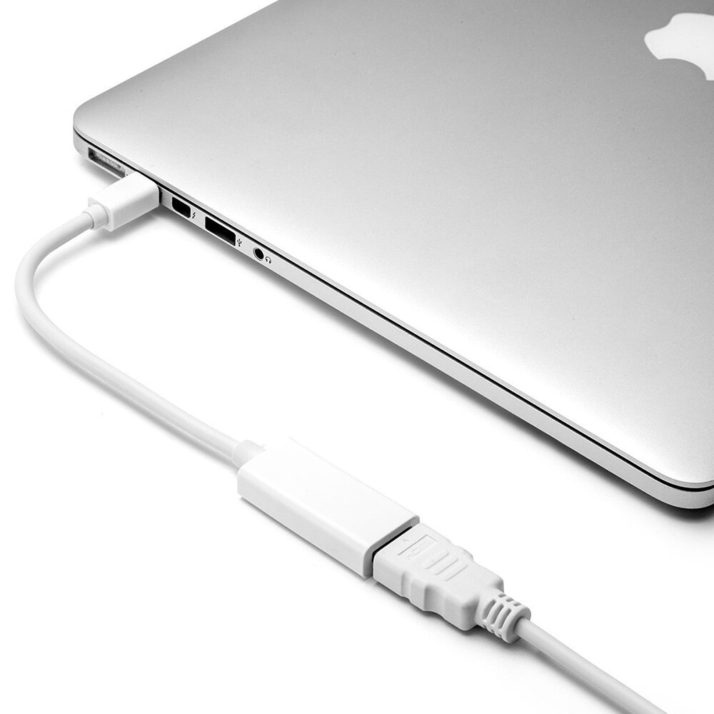Thunderbolt Mini DisplayPort Display Port DP to HDMI Adapter Cable For Apple Mac Macbook Pro Air