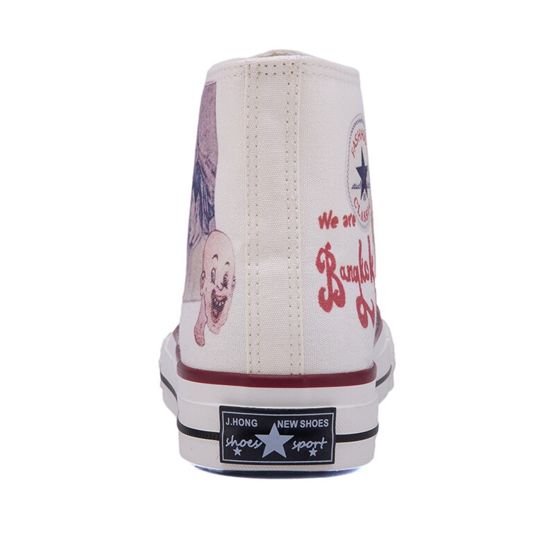 Paar sneakers espadrilles ademende gevulkaniseerde schoenen heren canvas platform schoenen unisex veter casual schoenen canvas