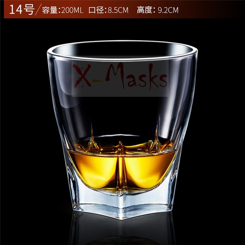 Vaso de Whisky de cristal taza tazas garrafa vino vasos vidrio bardak verre copas de vino copas de cristal szklanki vodka bicchieri gafas: 14