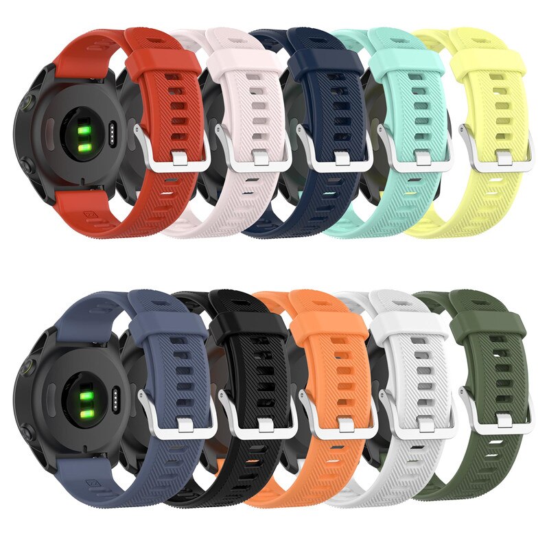 Correa de silicona para reloj Garmin Fenix 5/5 Plus/Forerunner 935 945 lite 745/Approach S60/Quatix 5, Correa deportiva de repuesto, 22mm