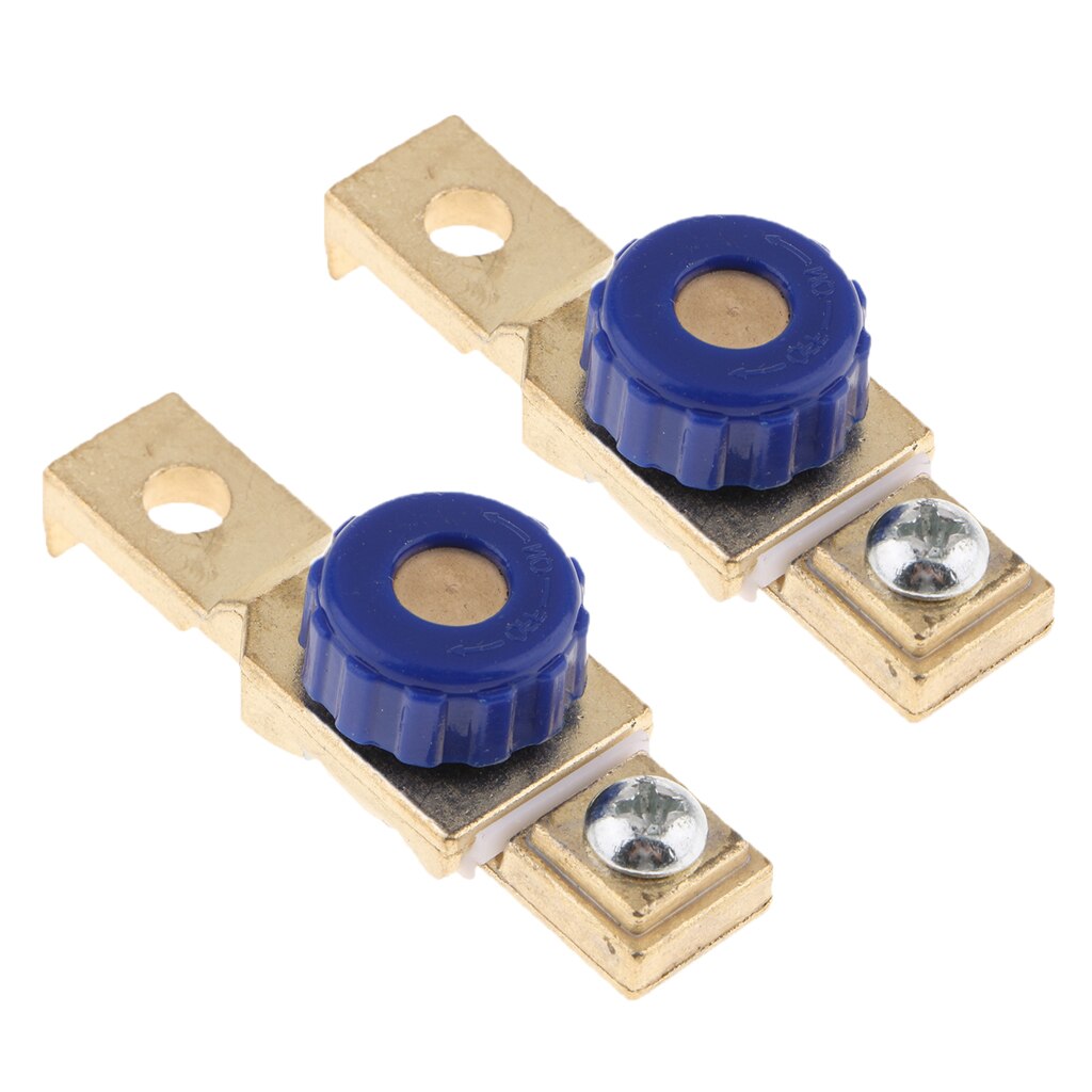 2 Pieces Motorcycle Battery Isolator Battery Terminal Battery Adapter 63 X 20