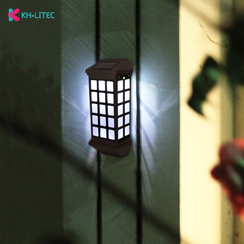 Led Solar Light Outdoor Solar Lamp Tuin Wandlamp Villa Lamp Waterdicht Hek Trappen Lamp Voor Tuin Decoratie