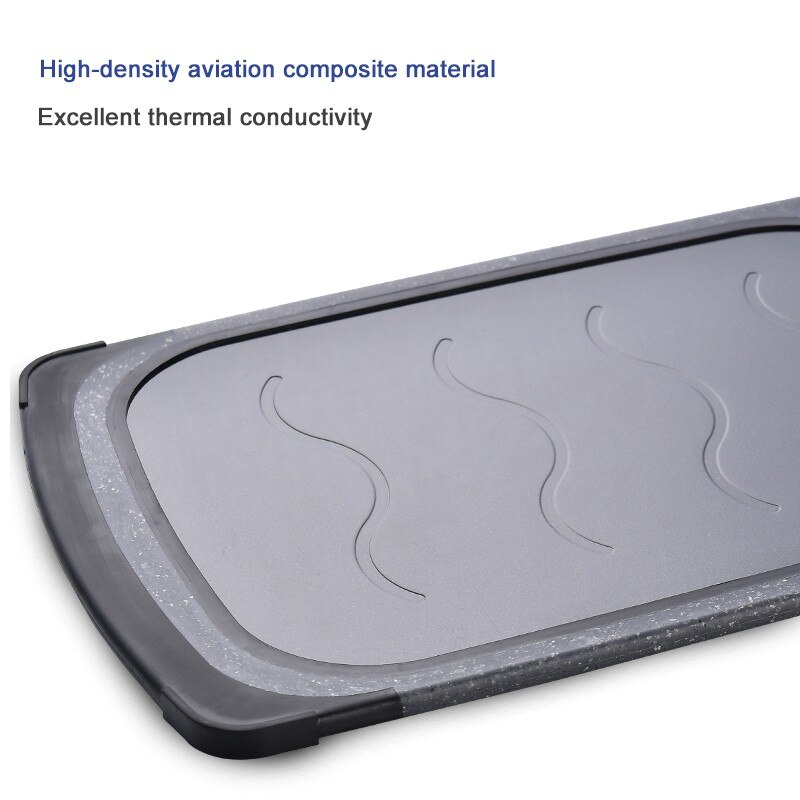 Fast Defrosting Tray Frozen Food Meat Fruit Quick Defrosting Plate Chopping Blocks 2 in 1 Kitchen Gadget Tool