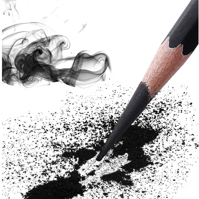 Kit de lápis de desenho profissional de madeira, 12 tamanhos, material duro/médio/macio, lápis de carvão para desenho, arte, pintura, papelaria