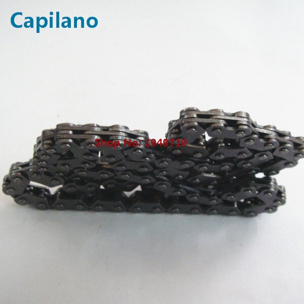 Motocykl małe krzywka łańcuch rozrządu dla TVS100 TVS125 TVS gwiazda 2*3 * 92L 46 połączyć napędzane zębatka łańcucha zestaw części zamienne