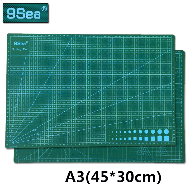 45cm * 60cm A2/A3 Pvc Rectangle Grid Lines Self Healing Cutting Mat Tool Fabric Leather Paper Craft DIY tools
