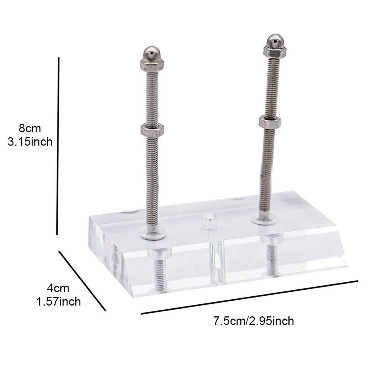 1/2/5/10 szt. Uchwyt ścienny na deskorolkę, wieszak na deskorolkę longboard, stojak ekspozycyjny, akrylowy wewnętrzny pływający uchwyt robić przechowywania deskorolki, hak