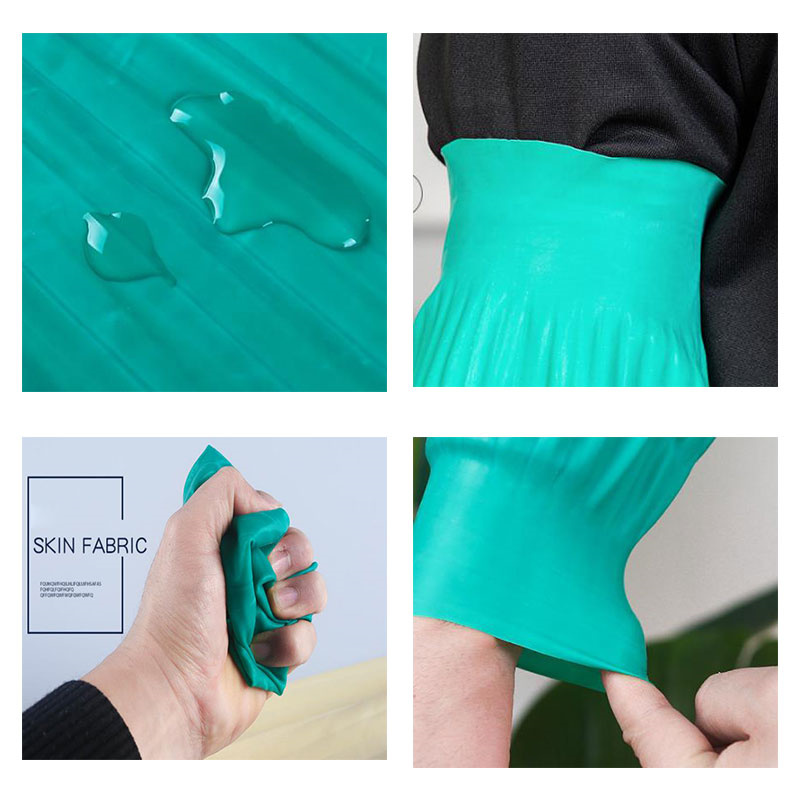 Mehrzweck-Armstulpen aus Latex, wasserdicht, für Küche, Zuhause, Haushalt, Haushalt, Ärmelabdeckung, Armschutz, Arbeitsreinigung