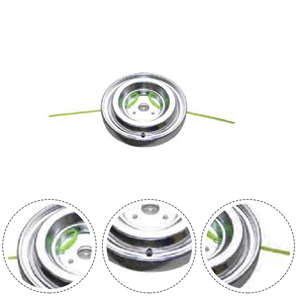 Universal Brushcutter Line Trimmer Aluminum Alloy Trimmer Head For All Line Sizes