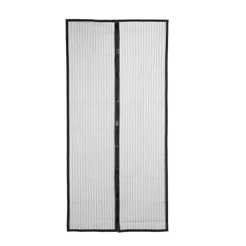 Magnetische hordeur 100×200cm, met magneten Heavy-duty gaasgordijn