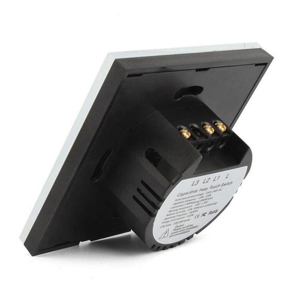 Smart Curtain Switch With Remote Control Electric Curtain Touch Switch 433Mhz EU Smart Curtain Touch Switch Low-power Standby