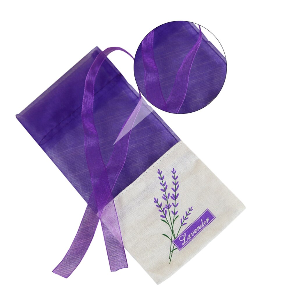 1 Set 12Pcs Lavender Sachet Fragrance Lavender Sachet Style Deep Purple)