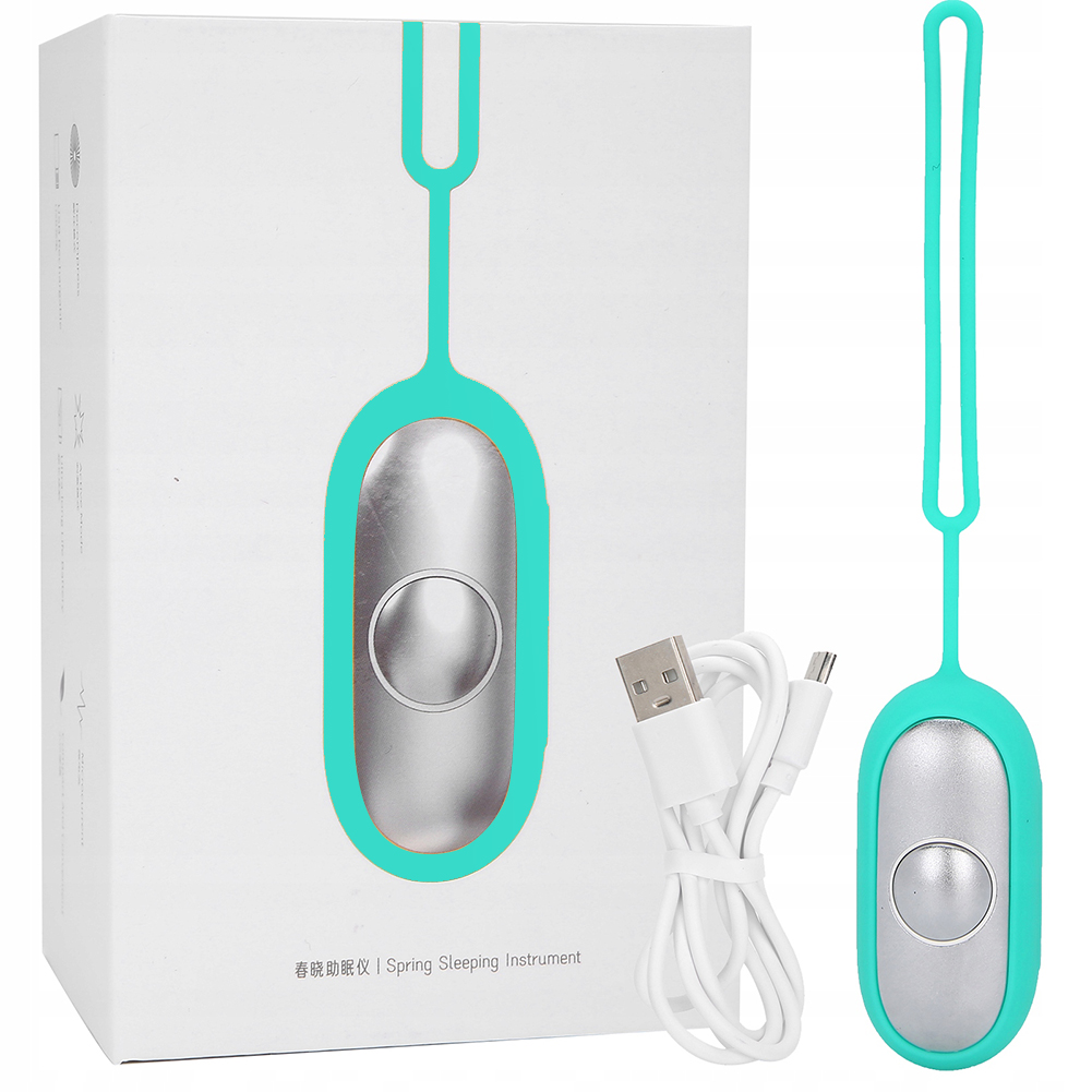 Slaaphulpmiddel Machine Usb Opladen Verbeterd Slapeloosheid Artefact Focus Aandacht Lichtgewicht Slaapapparaat Voor Slapeloosheid Hersenmassage: Blauw