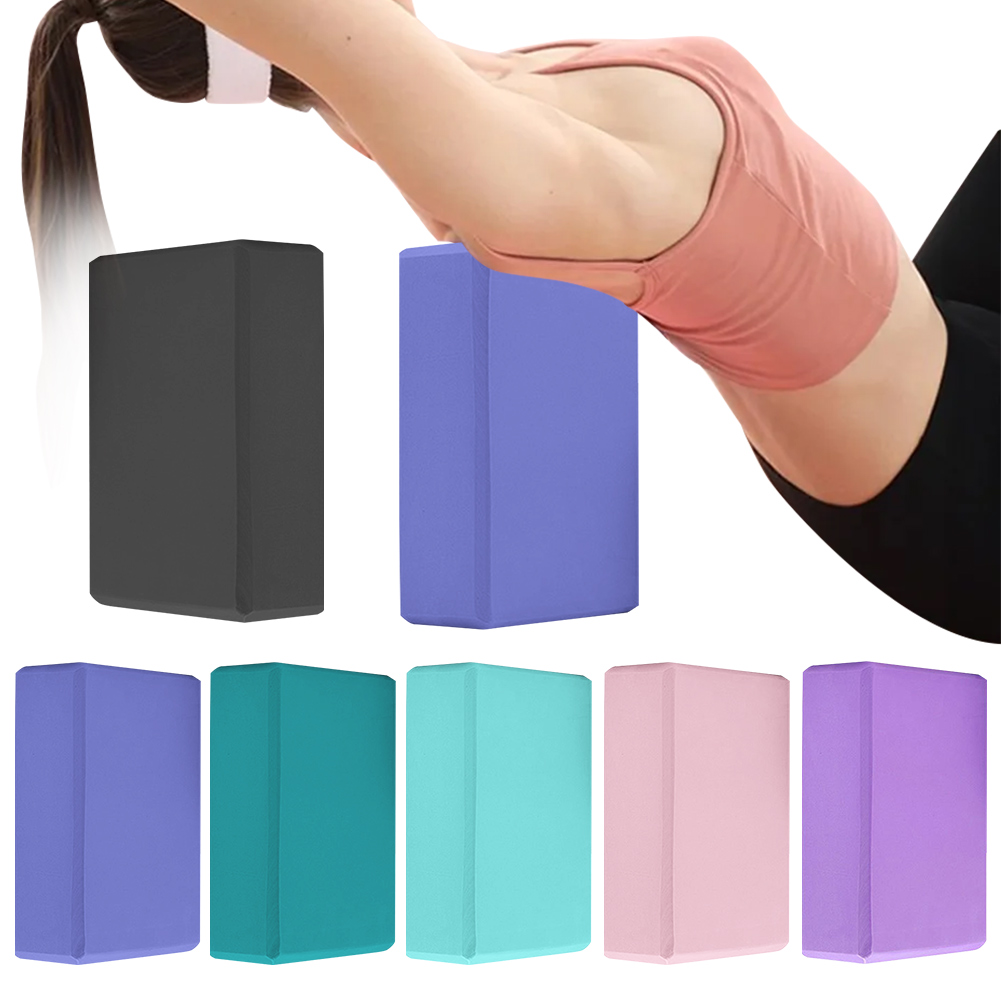 Eva Yoga Block einfarbig Yoga Gleichgewicht Steine feuchtigkeit beständige Yoga-Blöcke mit hoher Dichte Körperform ung Yoga-Blöcke für sterben Meditation