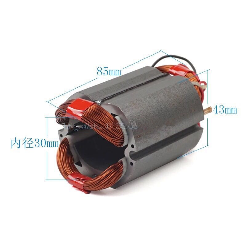 AC220-240V armadura Rotor estátor de motor para amoladora angular Makita-GA5030 GA4530 GA4030 GA5034 GA4534 GA4031 GA4030R GA4034