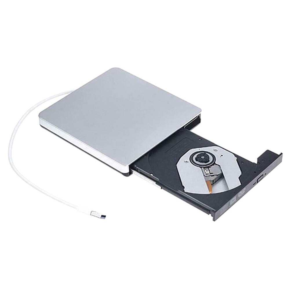 Unidade de dvd externa, usb 3.0 drive portátil de cd dvd rw para laptop pc du55: Default Title