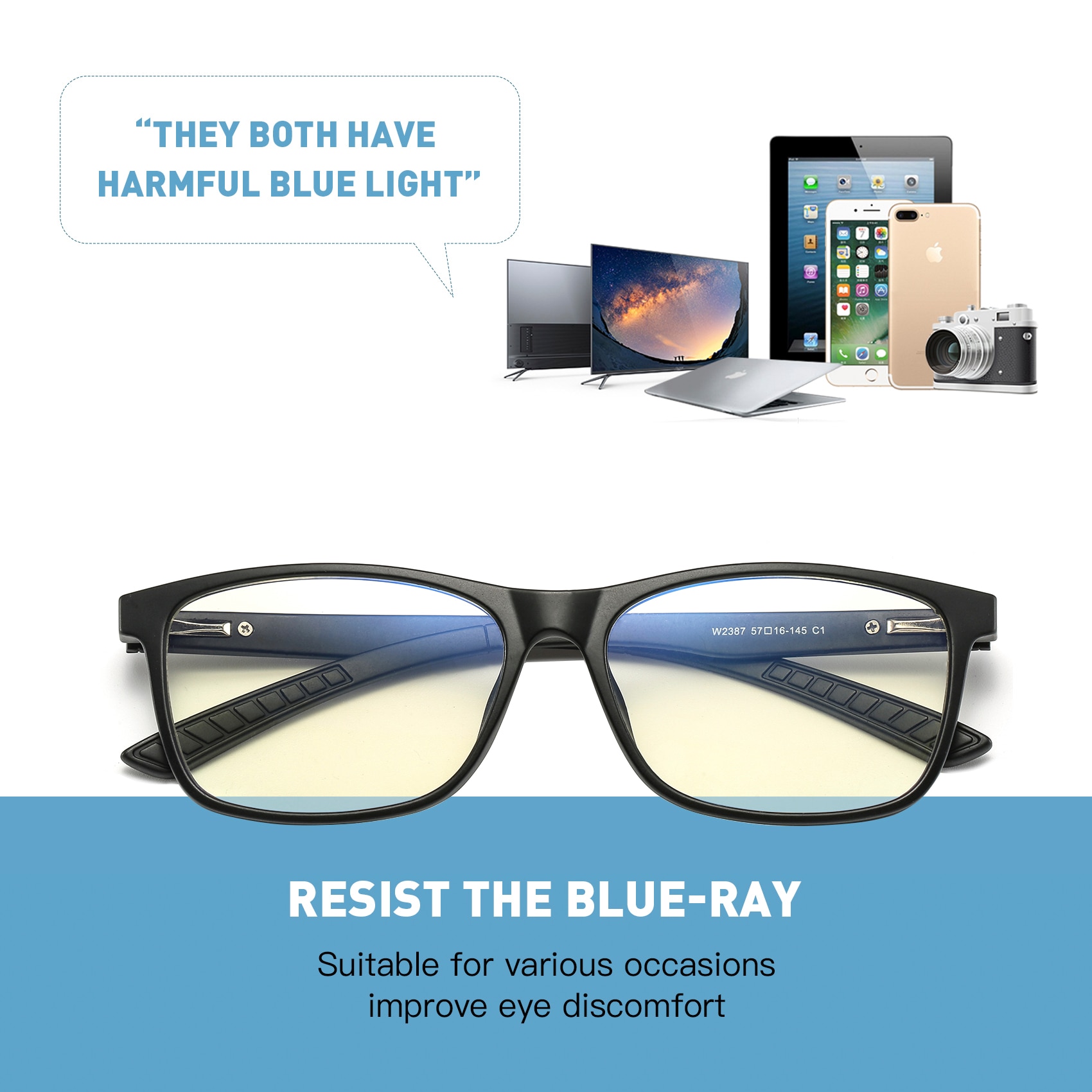 Aofly blauwlicht blokkerende bril voor heren  tr90 sport optische brilmontuur vierkante bril bijziendheid buitenbril op sterkte