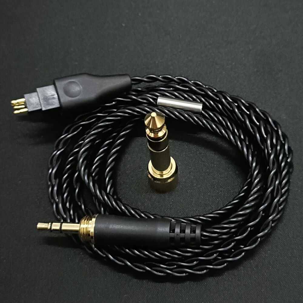 Upgrade Vervanging Kabel Voor Sennheiser HD414 HD650 HD600 HD580 HD565 HD545 HD535 HD525 HD265 HD25 Hoofdtelefoon Audio Kabels