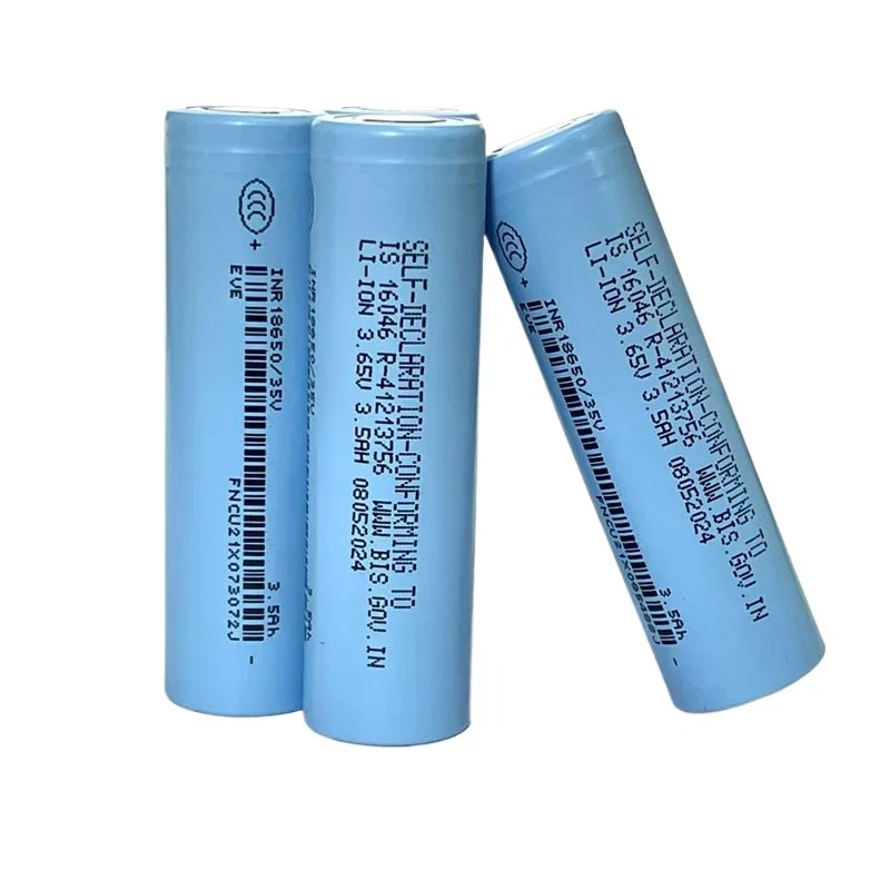100% Original 18650 3.7v 3500mAh Power Battery INR18650/35V Li-ion Rechargeable Battery 18650 Battery 1-50 Pieces 3500mAh