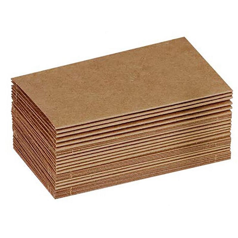 120 Uds. Mesa de papel Kraft en blanco Vintage número Tarjeta De Nombre tarjetas de lugar boda decoración de de cumpleaños invitaciones
