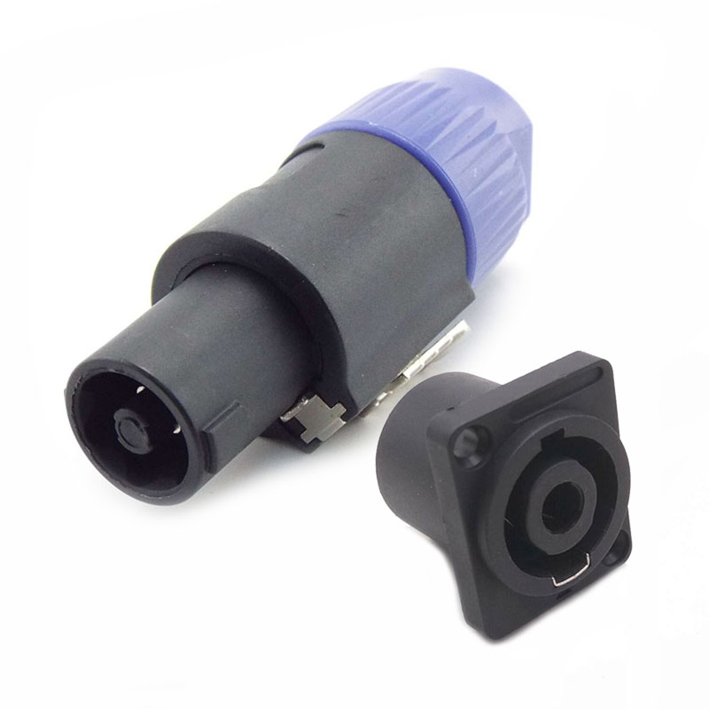 4pins NL4FC Sprechen Anschlüsse Typ 4 Pole Stecker Männlich Lautsprecher Audio Stecker Set männlich/weiblich stecker jack Audio lautsprecher Anschlüsse B: MULTI