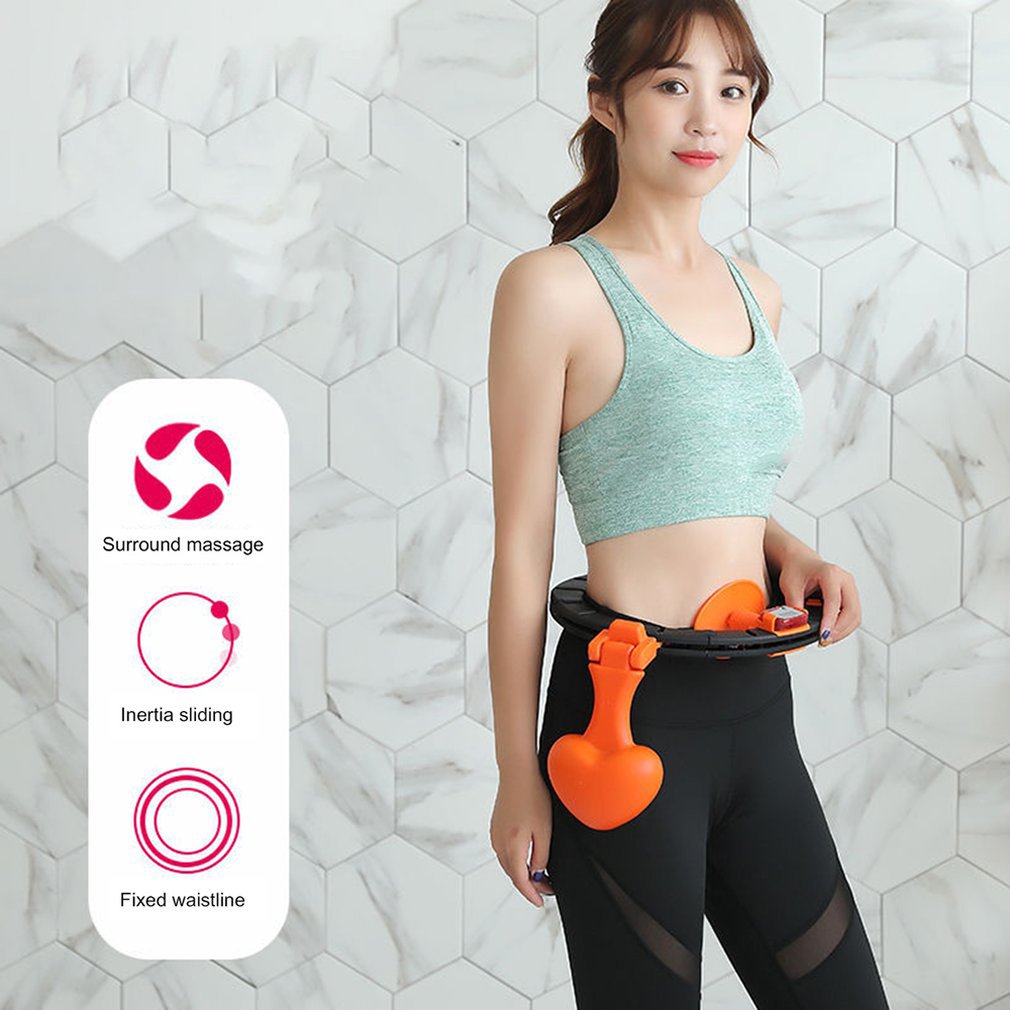 Intelligent räkning båge fitness utrustning gymnastik båge träning tunn kropp midja viktminskning fitness utrustning