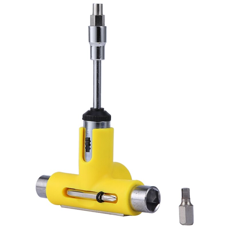 Skateboard Schlüssel Skateboard Reparatur Bausatz Halbautomatische Werkzeug Schlittschuh Gremium T-bilden Multifunktionale Rollschuh schwer Pflicht Schlüssel Y