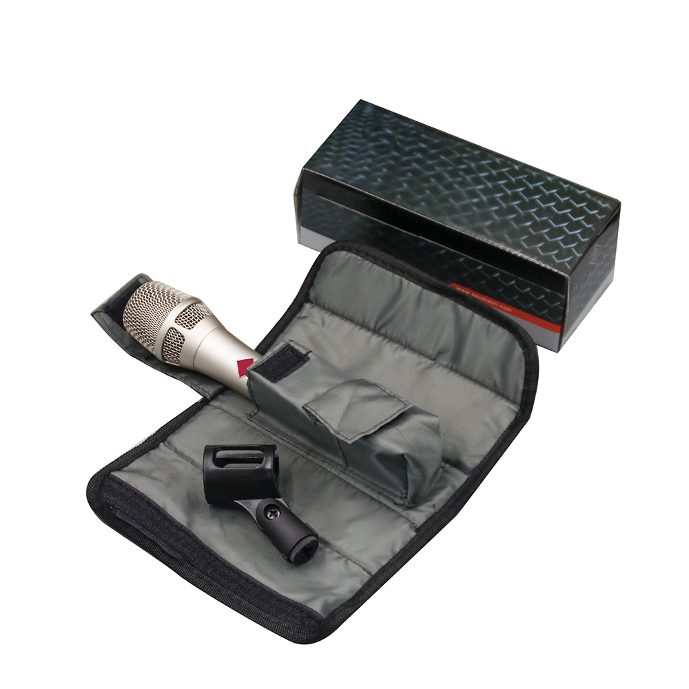 KMS105 Supercardioid Condenser Microphone for Computer Recording Gaming Singing Living Karaoke Vocal: Gold