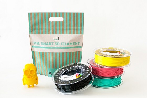 Filamento PLA Glitter Smartfil 1,75mm 750gr Smart Materials Impresora 3D FDM Creality Ender 3 Prusa Fabricado Enviado España
