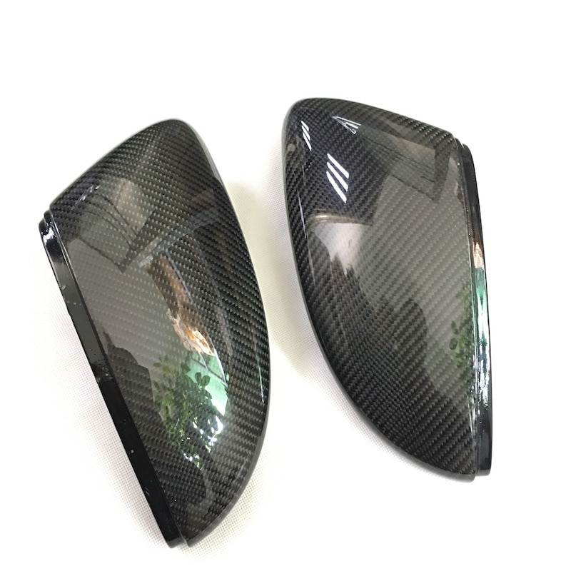 BODENLA Real Carbon Fiber Spiegel Cover Achteruitkijkspiegel Side Spiegel Cap Voor VW Passat B7 CC Jetta MK6 Kever