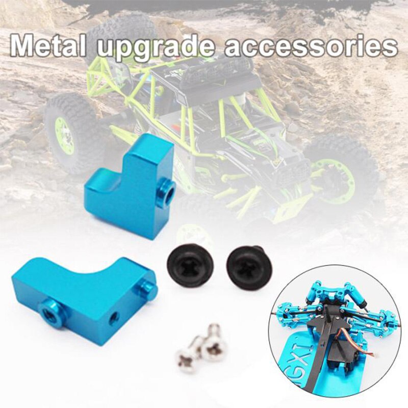 Wltoys a959b, piezas de Servo wltoys, asiento Servo 1/18, piezas de coche Rc, piezas de Metal para Wltoy A949 A959-B A969-B, piezas de coche rc